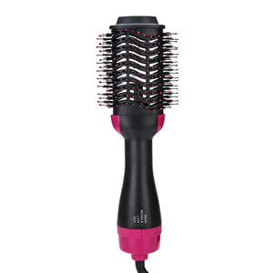 Brosse à air chaud portable ionique pour coiffage à domicile et en salon, volumisant, lissant et bouclant les cheveux - Product Image 1