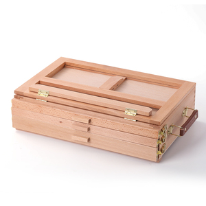 Chevalet <span class=keywords><strong>d</strong></span>'artiste portable Huixishi en bois de hêtre à 3 tiroirs réglables pour <span class=keywords><strong>artistes</strong></span> - Product Image 5
