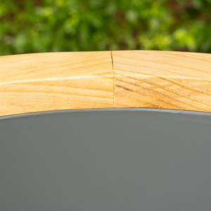 Système de bain froid extérieur personnalisé en forme de baril, bain froid noir avec couvercle, bain de glace de style moderne - Product Image 4