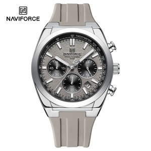 NAVIFORCE8080 Brand Mens Fashion Luxury Quartz Wristwatches Sports 24 Hours and Date Display Waterproof <b>Chronograph</b> Clock Male - Product Image 3