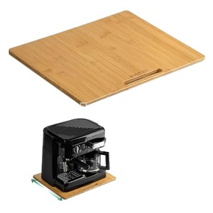 ถาดวางเครื่องชงกาแฟไม้ไผ่ยูเฟยฟานขนาด 12x16 นิ้ว ฐานเลื่อนได้ สำหรับจัดเก็บอุปกรณ์ครัว - Product Image 1
