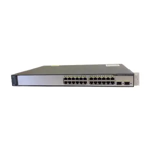 WS-C3750V2-24PS-S - 24 porte per Switch Ethernet a 24 porte 3-24x10/100 PoE +-2 SFP - IP Base-gestito-impilabile