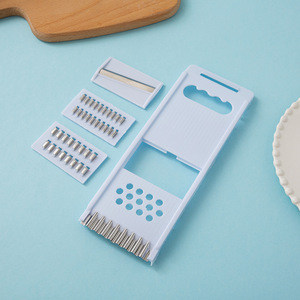 Cortador y Rebanador de Verduras Manual Multifuncional de Plástico y Acero Inoxidable, Sostenible, para Uso Doméstico, Venta al Por Mayor - Product Image 3