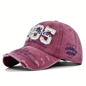 Fabricant de casquettes de sport 1985 Applique Broderie Dad Hat Distressed 6 Panel Baseball Caps Worn Out Gorras Baseball Cap - Product Image 5