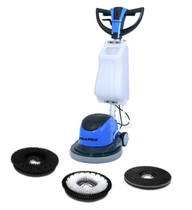 Nettoyeur de sols de 17 pouces, machine à nettoyer les sols, balais et brosses pour le nettoyage des sols, machine de nettoyage de la pierre - Product Image 6