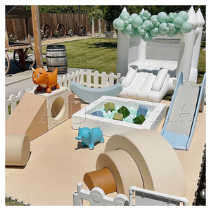 Equipo <span class=keywords><strong>de</strong></span> juego suave para interiores personalizable para niños <span class=keywords><strong>Piscina</strong></span> <span class=keywords><strong>de</strong></span> bolas <span class=keywords><strong>de</strong></span> <span class=keywords><strong>Casa</strong></span> <span class=keywords><strong>de</strong></span> rebote blanca colorida para <span class=keywords><strong>alquiler</strong></span> <span class=keywords><strong>de</strong></span> fiestas en centros comerciales - Product Image 1