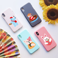 Hojas de Pegatinas de Cristal con Dibujos Animados, Pegatinas Decorativas Transparentes de PVC con Animales y Comida Kawaii para Diario, Álbum de Recortes, Teléfono, Portátil