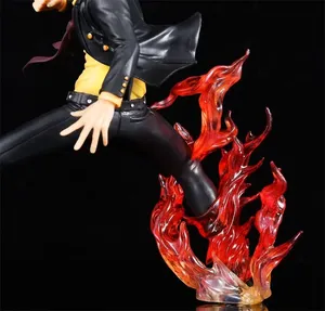 <span class=keywords><strong>Figurine</strong></span> modèle de personnage de dessin animé, jouet de collection, 19 cm, PVC, grande statue, <span class=keywords><strong>figurine</strong></span> d'anime <span class=keywords><strong>Sanji</strong></span> - Product Image 3