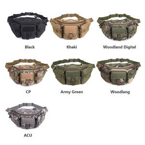 <span class=keywords><strong>Sac</strong></span> banane tactique pour homme, sacoche de ceinture en tissu Oxford de haute qualité, imperméable, pour téléphone - Product Image 6