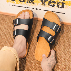 <span class=keywords><strong>รองเท้า</strong></span> Birkenstock พื้นหนาจากโรงงาน OEM สวมใส่สบายและกันลื่น <span class=keywords><strong>รองเท้า</strong></span>แตะแบบสวมสไตล์เรโทร เพิ่มความสูงแบบ Birkenstock - Product Image 3