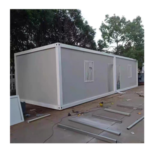 20ft Afneembaar Containerhuis Afneembare Kleine Hut Huis Modulaire Kantoorcabine Hotel Woonkamer