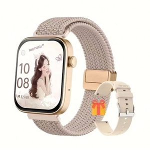 Reloj Inteligente COLMI Square, Estilo Casual para el Viernes de Oficina, Correa de Silicona Negra Minimalista, Versátil para Uso Diario, Reloj Inteligente del Fabricante - Product Image 4