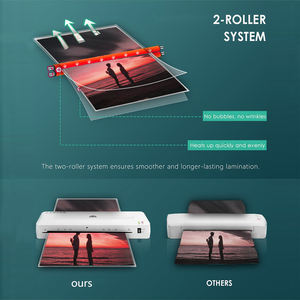 FN335 Ensemble de machine à plastifier thermique à froid pour fournitures de bureau et scolaires <span class=keywords><strong>A3</strong></span> A4 A5 A6 - Product Image 3