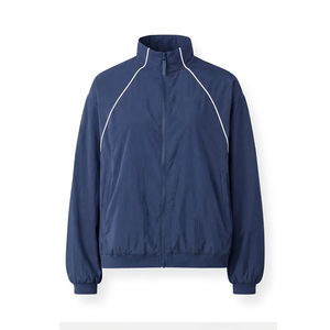 Breathable Quick Dry Sport Windbreaker Jogging <b>Jacket</b> For Sale Wholesale 100% Cotton Printed Solid Jogging <b>Jacket</b> - Product Image 1