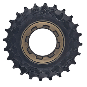 Piñón <span class=keywords><strong>de</strong></span> <span class=keywords><strong>Bicicleta</strong></span> 18-<span class=keywords><strong>21</strong></span>-24T, Piñón <span class=keywords><strong>de</strong></span> 3 <span class=keywords><strong>Velocidades</strong></span> con Rosca, Piñón para <span class=keywords><strong>Bicicleta</strong></span> Plegable, Piñón Externo con Rosca 18007 - Product Image 1