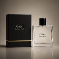 Marque privée OEM 50 ml 3,4 FL.OZ. Flacon d'eau de parfum personnalisé, flacon de parfum 100ml, flacon de luxe et emballage boîte