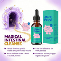 Vente en gros de gouttes nettoyantes pour l'intestin des enfants Para Patrol, complément intestinal à base de plantes sans sucre 30 ml pour enfants, ODM personnalisé