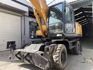 Excavadora de ruedas HYUNDAI 210W-7 210W-9 original Coreana de segunda mano en excelentes condiciones en stock - Product Image 6