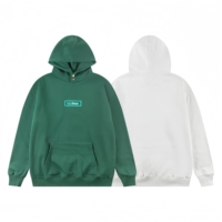 Sweat à capuche pour homme de haute qualité, 380 GSM, 100% coton, poids lourd, surdimensionné, hiver, avec broderie de logo, taille plus, ODM