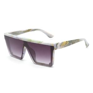Lunettes de soleil tendance de luxe, une seule pièce, <span class=keywords><strong>lentille</strong></span> néon arc-en-ciel, UV400, club orange, <span class=keywords><strong>lentille</strong></span> miroir, logo personnalisé, activités de plein air, protection <span class=keywords><strong>UV</strong></span> - Product Image 6