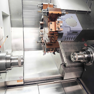 Tốc Độ Cao Máy Tiện CNC 5 Trục Dual-Trục Chính Xiên Giường Máy Tiện CNC Máy Tiện Cho Kim Loại Phay Quay Khoan Threading - Product Image 5