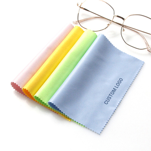 Venta al por mayor de impresión personalizada <span class=keywords><strong>multiusos</strong></span> microfibra gafas paño de limpieza reutilizable paño de limpieza de pantalla - Product Image 1
