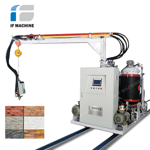 <span class=keywords><strong>Pu</strong></span> văn hóa đá bọt làm thiết bị trang trí <span class=keywords><strong>Panel</strong></span> tường Polyurethane áp lực cao Máy tạo bọt - Product Image 1