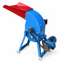 Broyeur de moulin à aliments pour animaux et volailles 330 3KW, machine à marteaux électrique multifonctionnelle en acier inoxydable pour maïs et céréales