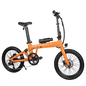 Vélo électrique pliable Anlochi Mini 7 vitesses, nouveau design, 20 pouces, 36V 250W, batterie au lithium 10.4Ah, moteur de moyeu arrière, alliage de magnésium - Product Image 4