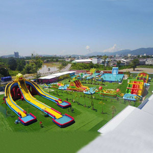 Diseño y Construcción de Parques Acuáticos Inflables Comerciales Grandes para Interiores/Exteriores, Personalizados para Proyectos de Parques, Resistentes al Fuego e Impermeables 3 - Product Image 5