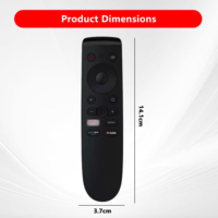 Télécommande de remplacement pour OnePlus 1+TV 32 40 43 Y1 et télécommande vocale de la série avec 16 boutons (sans fonction vocale) – Emballage en sachet