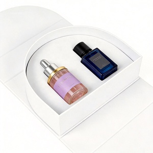 Caja de Embalaje Cosmético Plegable con Insertos de Cartón para Productos de Belleza, Caja de Almacenamiento Impresa con Laminado Mate para Crema Facial - Product Image 3