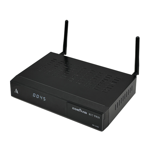 World satellite receiver ZGEMMA H17TWIN DVB S2/S2X + S2/S2X  HEVC/H.265 TV decoder CA/CI plus