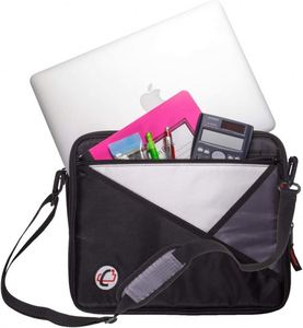 กระเป๋าซิป BSCI Mighty Zip Tab แบบพกพา สีแดง สำหรับใส่ยาและอุปกรณ์ปฐมพยาบาล - Product Image 1