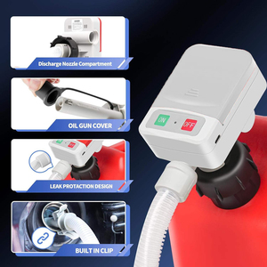 Pompe de transfert de carburant diesel et kérosène alimentée par batterie 3,2 GPM avec recharge USB pratique, efficace et fiable pour station-service - Product Image 5