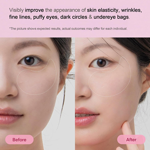 Masque Hydrogel Personnalisé Doux au Collagène <span class=keywords><strong>Naturel</strong></span> Multi-Peptides pour le Contour des <span class=keywords><strong>Yeux</strong></span> – Atténue les Cernes, Éclaircissant et Anti-Rides - Product Image 4