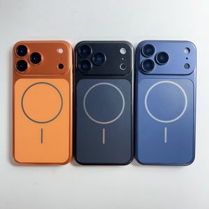 Produits phares : Étui de téléphone à chargement magnétique avec cadre en peinture métallisée pour iPhone 12 13 14 15 16 17 Pro Max, coque rigide en PC anti-collision - Product Image 5