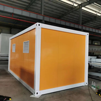 Maison en conteneur Structure à ossature en acier de 5 chambres à coucher Maison en conteneur préfabriquée