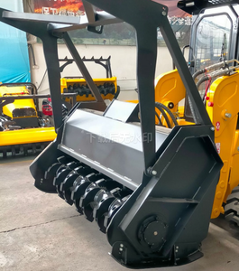 Straalboom Kruimel <span class=keywords><strong>Mulcher</strong></span> Bosmachines <span class=keywords><strong>Skid</strong></span> Stuur Bos Trommel <span class=keywords><strong>Mulcher</strong></span> Graver Grasmaaier - Product Image 3