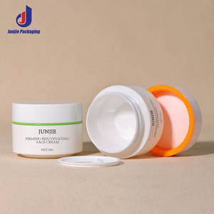 페이스 크림 용기 <span class=keywords><strong>50ml</strong></span> 빈 화장품 플라스틱 포장 맞춤형 PP 뚜껑 페이스 크림 컨테이너 색상 주문 제작 - Product Image 4