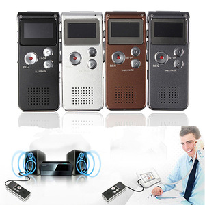 เครื่องบันทึกเสียงดิจิตอล 8GB MP3 USB 2.0 เครื่องบันทึกเสียงขนาดเล็กพกพาสะดวกสำหรับการประชุมและการสัมภาษณ์ - Product Image 1
