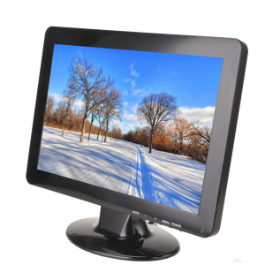 Monitor TFT <span class=keywords><strong>LED</strong></span> de pantalla ancha para PC de 12 pulgadas con entrada de 12V CC Monitor <span class=keywords><strong>LCD</strong></span> VGA de 12,1 pulgadas - Product Image 2