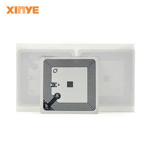 Etichetta RFID NFC Adesiva Bianca 50*50mm ISO/IEC 15693 ICODE SLI-X2 13.56mhz HF per Libri di Biblioteca - Product Image 5