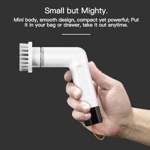 Brosse de nettoyage électrique sans fil étanche IPX6, 1200 mAh, autonomie de <span class=keywords><strong>2</strong></span> heures, 4 en 1, brosse rotative électrique pour chaussures, nettoyage de voiture - Product Image 2