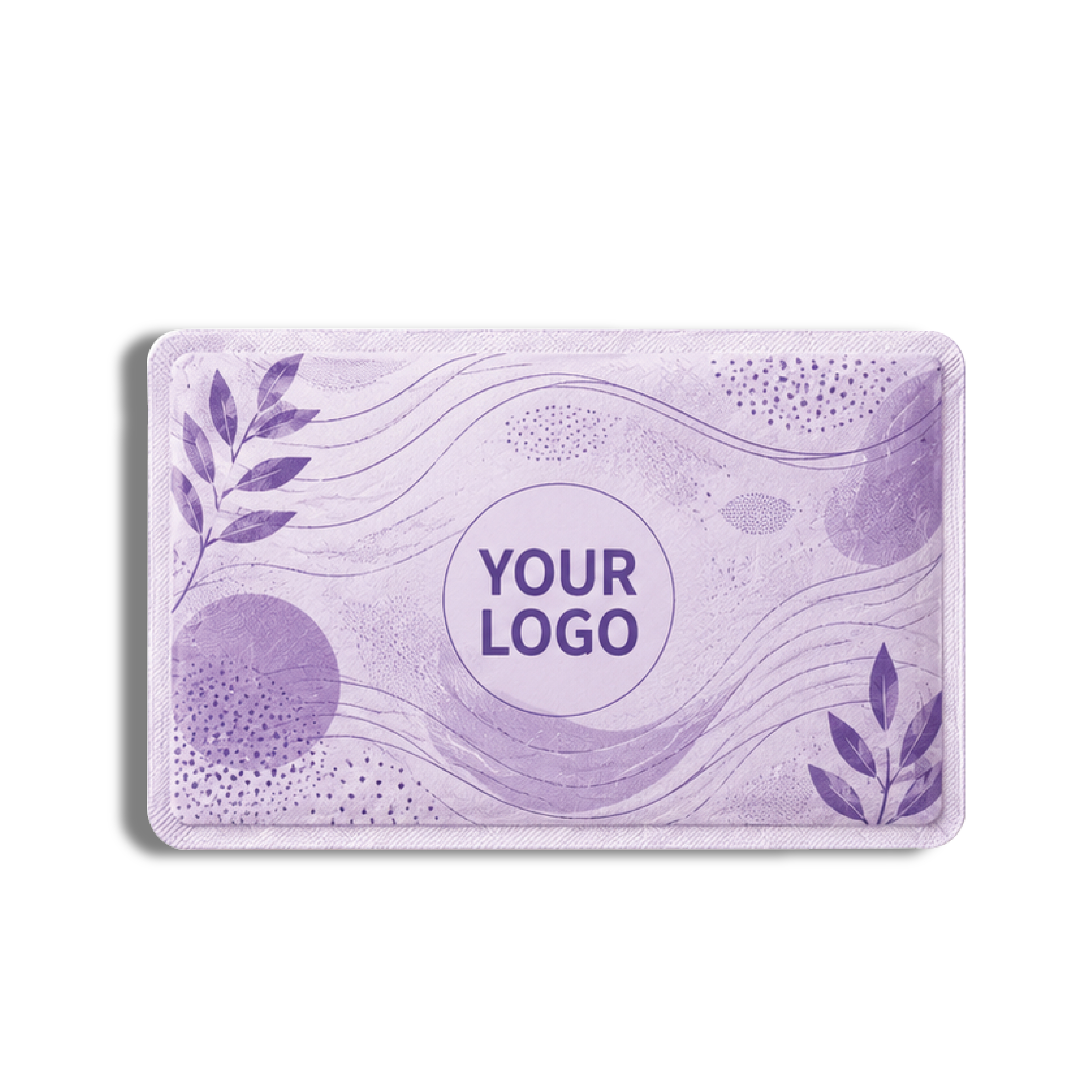 Forme rectangulaire violette