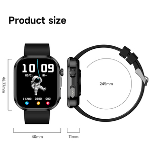 ODM OEM GE52 Reloj Inteligente de Estilo Ejecutivo con ECG, PPG, IP68, Asistente de Voz con IA, GPS para Correo Electrónico, Grasa Corporal, Frecuencia Cardíaca, VFC, Estrés y Sueño - Product Image 6