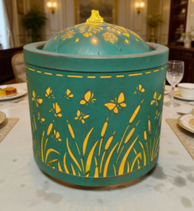 <span class=keywords><strong>Fontaine</strong></span> en fer Butterfly Meadow avec éclairage LED - Product Image 3