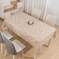 Nappe Rectangulaire RNPT Imprimée Florale Jaune Soyeuse et Lisse, Facile à Nettoyer pour Halloween