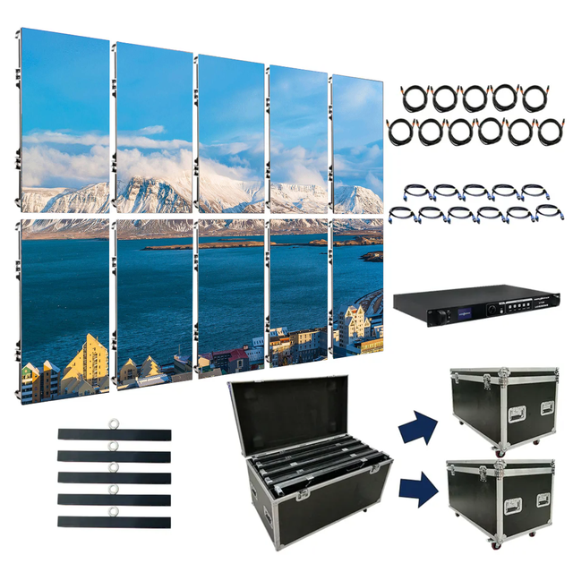 Indoor P2 P2.5 P2.9 P3 P3.91 P4 P5 P10 Led Screen Led Stage Commercial Advertising Panel Display Screen Led Display Screen