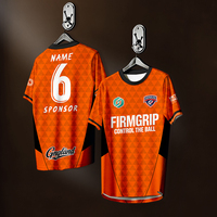 T-shirts de football personnalisés pour adolescents, respirants, avec tissu à haute élasticité pour la course à pied